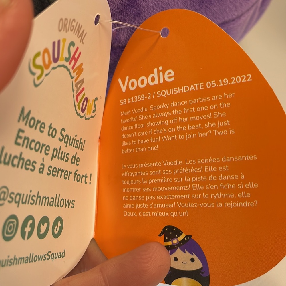 NWT🧙♀️Voodie the Witch Squishmallow - Picture 5 of 5
